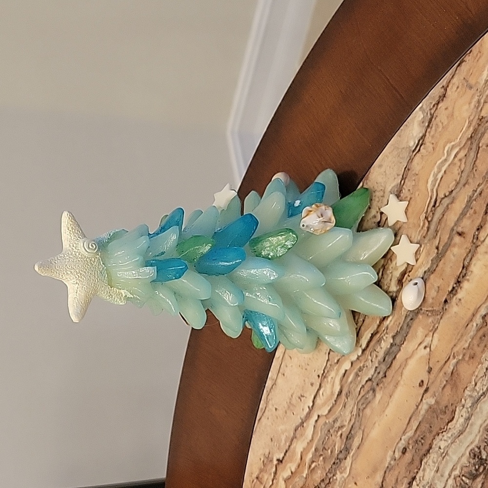 Resin seashell Christmas tree